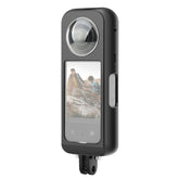 Para Insta360 X3 PULUZ, marco de carcasa de jaula protectora de metal con protector de lente, marco de metal con protector de lente, stock de EE. UU., marco de metal con protector de lente